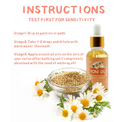 Yoni Soap Bar Yoni Oil Set Of 3, Vaginal Wash Eliminates Odor Ph Balance for Women, Feminine Wash